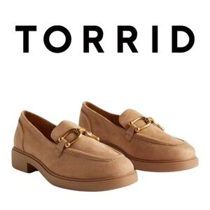 TORRID NWT Clean Loafer Tan Beige - Size 11